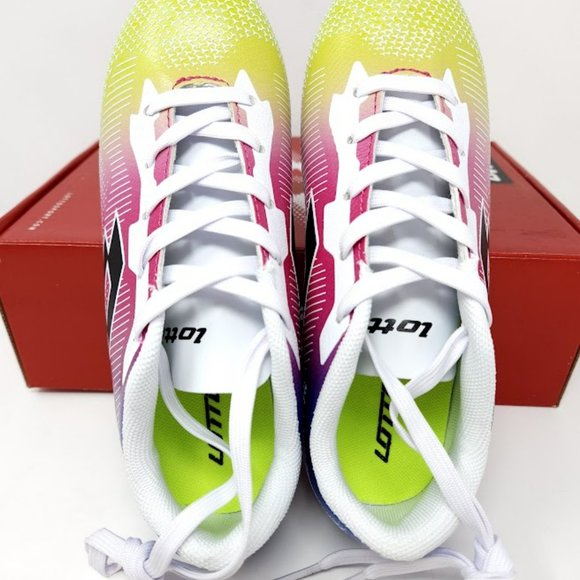 Cleats, Soccer Cleats, Unisex Sports Cleats by Lotto, New, NWT, size 5 - Picture 4 of 7